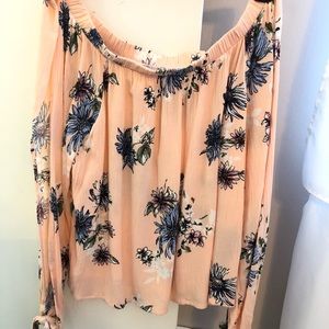 Off shoulder blouse
